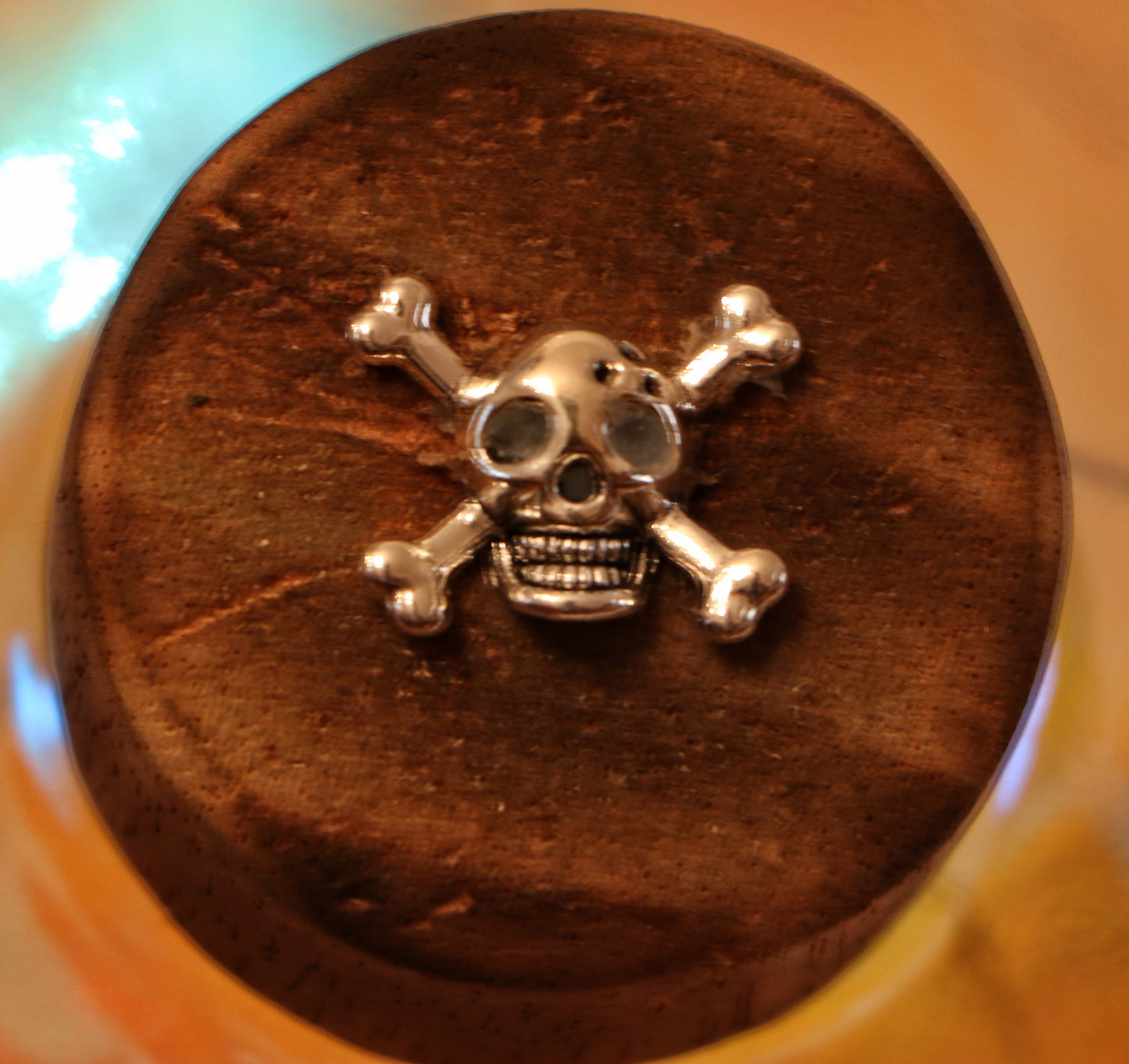 Lampada frontale in cristallo - illuminazione interna