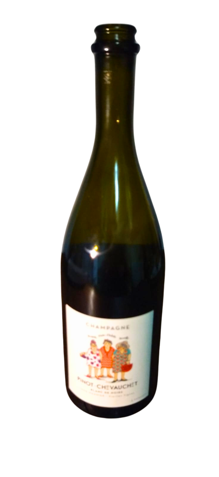 CHAMPAGNE PINOT CHEVAUCHET "BLANC DE BLANCS" BOTTLE