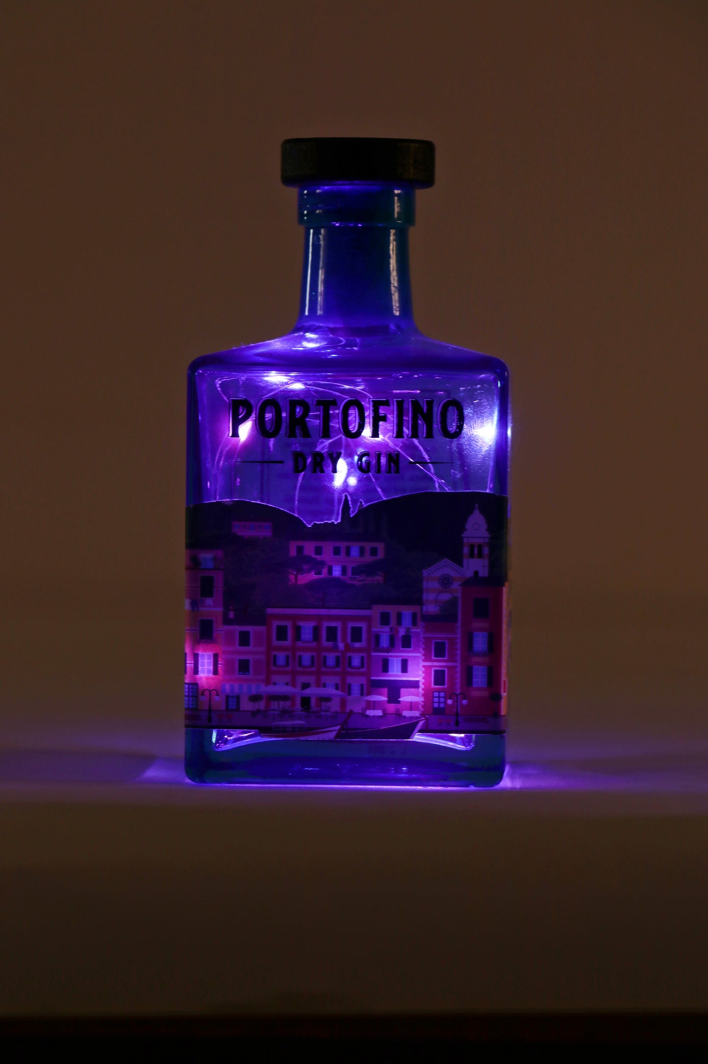 Lampada gin - illuminazione interna