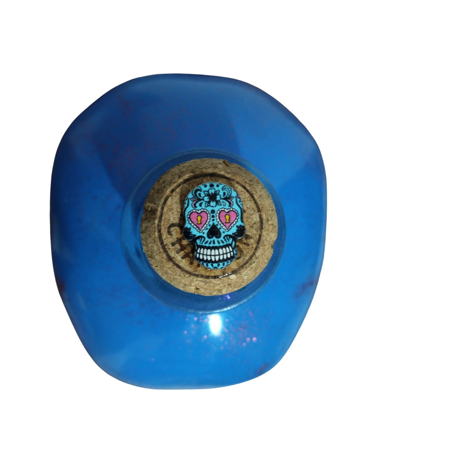 BOB ART BLUE #201 SKULL