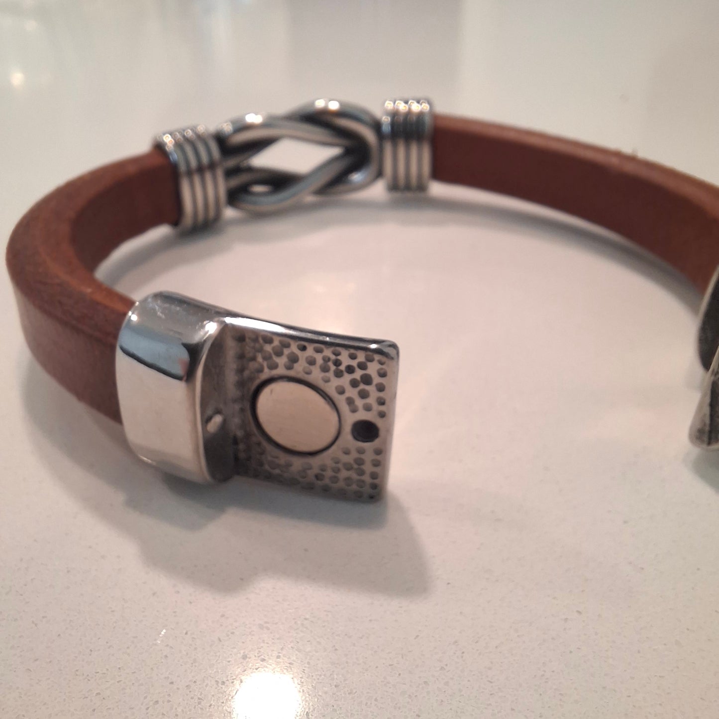 Nautical style Bracelet Captain with magnetic clasp