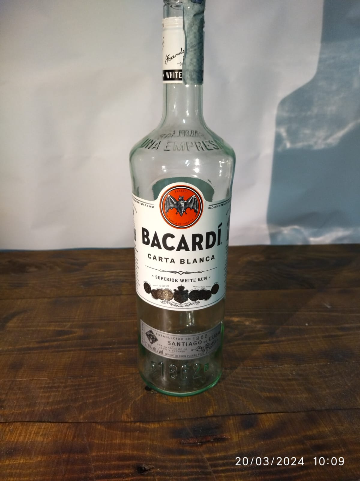 BACARDI BOTTLE