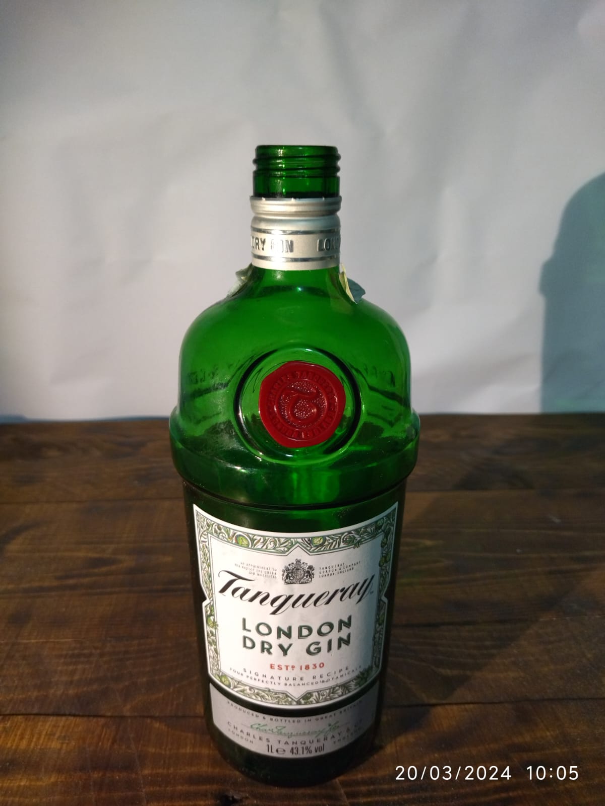 BOTTIGLIA DI GIN SECCO TANQUERAY LONDON