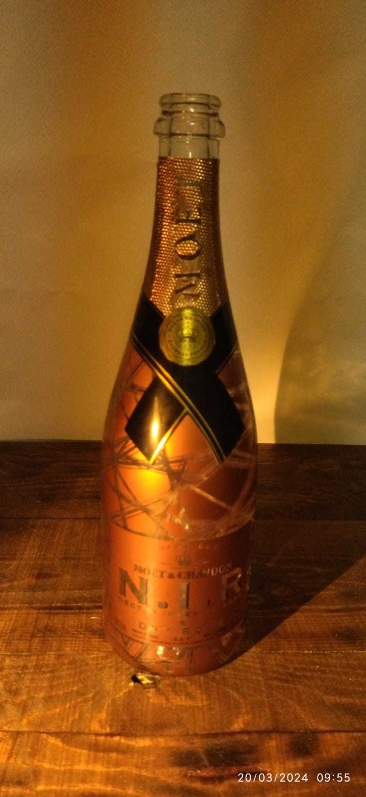 CHAMPAGNE MOËT&CHANDON “N.I.R.” BOTTLE