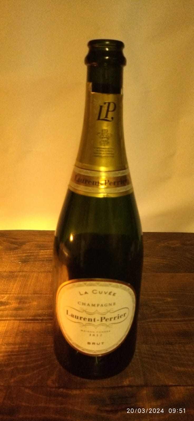 LAURENT PERRIER BRUT BOTTLE