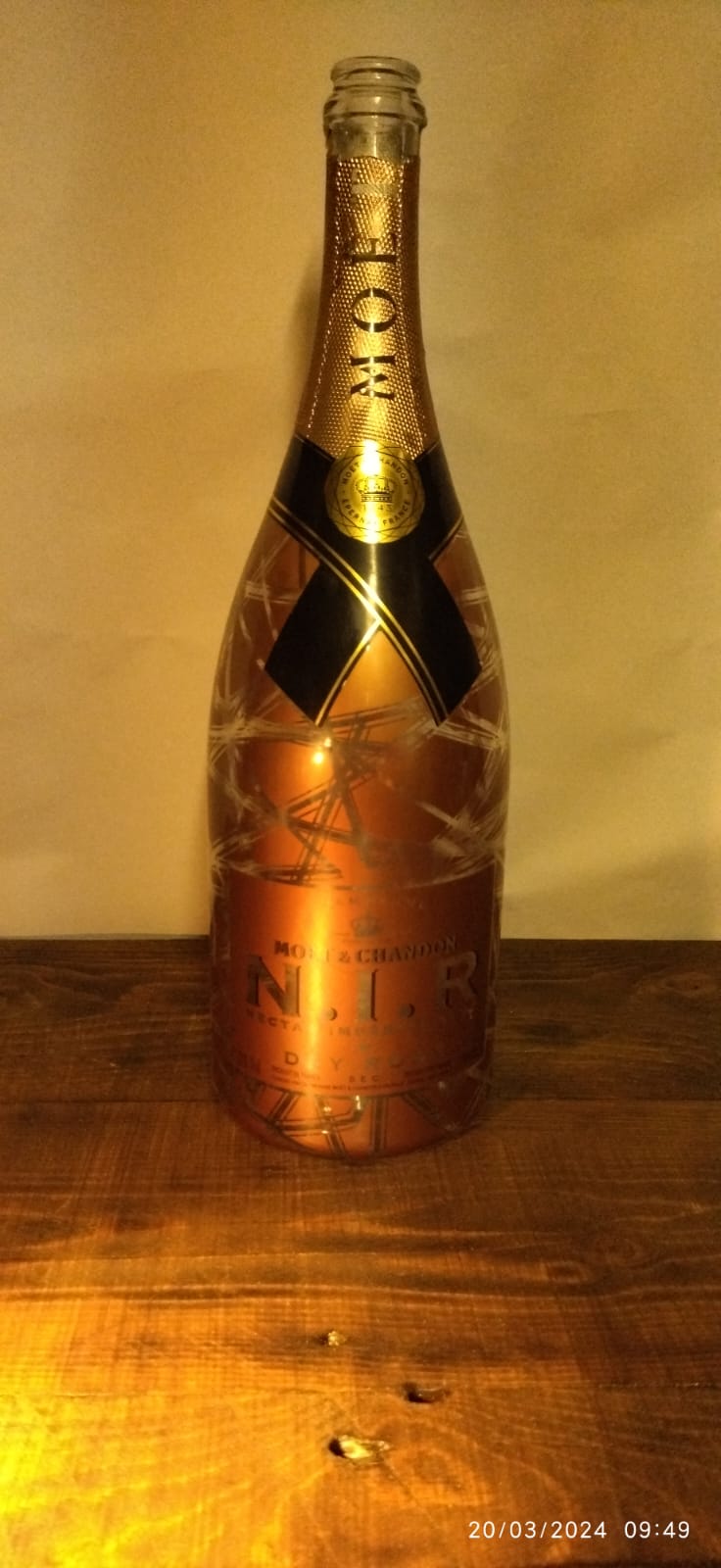 CHAMPAGNE MÖET&CHANDON "N.I.R." MAGNUM (1.5L) BOTTLE