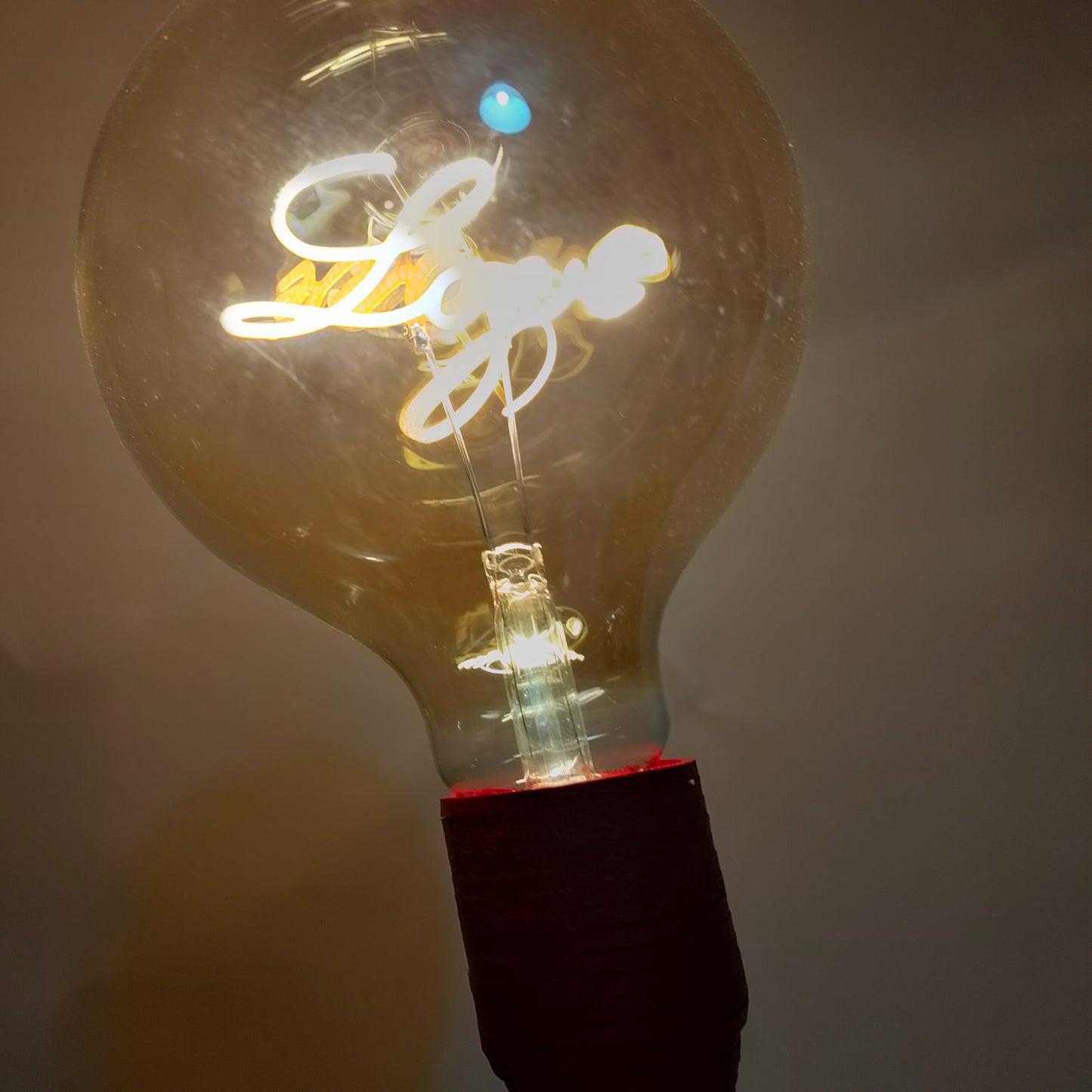 Bold red skull lamp perfect for modern interiors