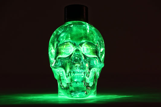 Crystal Head Lamp - illuminazione interna