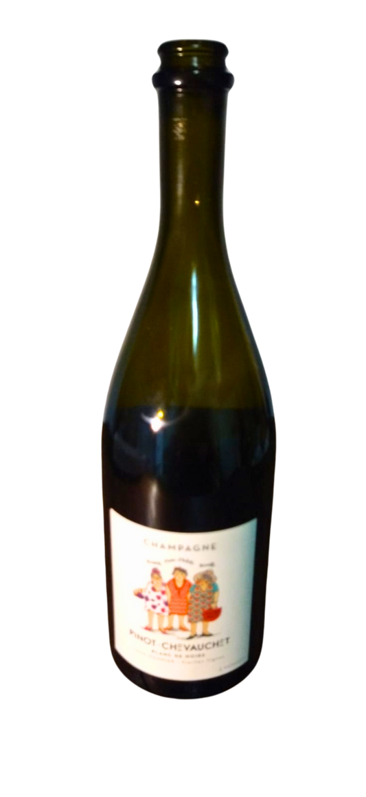 CHAMPAGNE PINOT CHEVAUCHET "BLANC DE BLANCS" BOTTLE