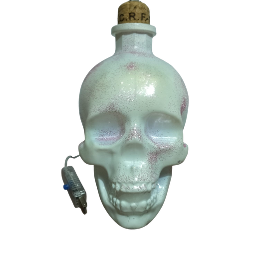 BOB ART WHITE SKULL #208