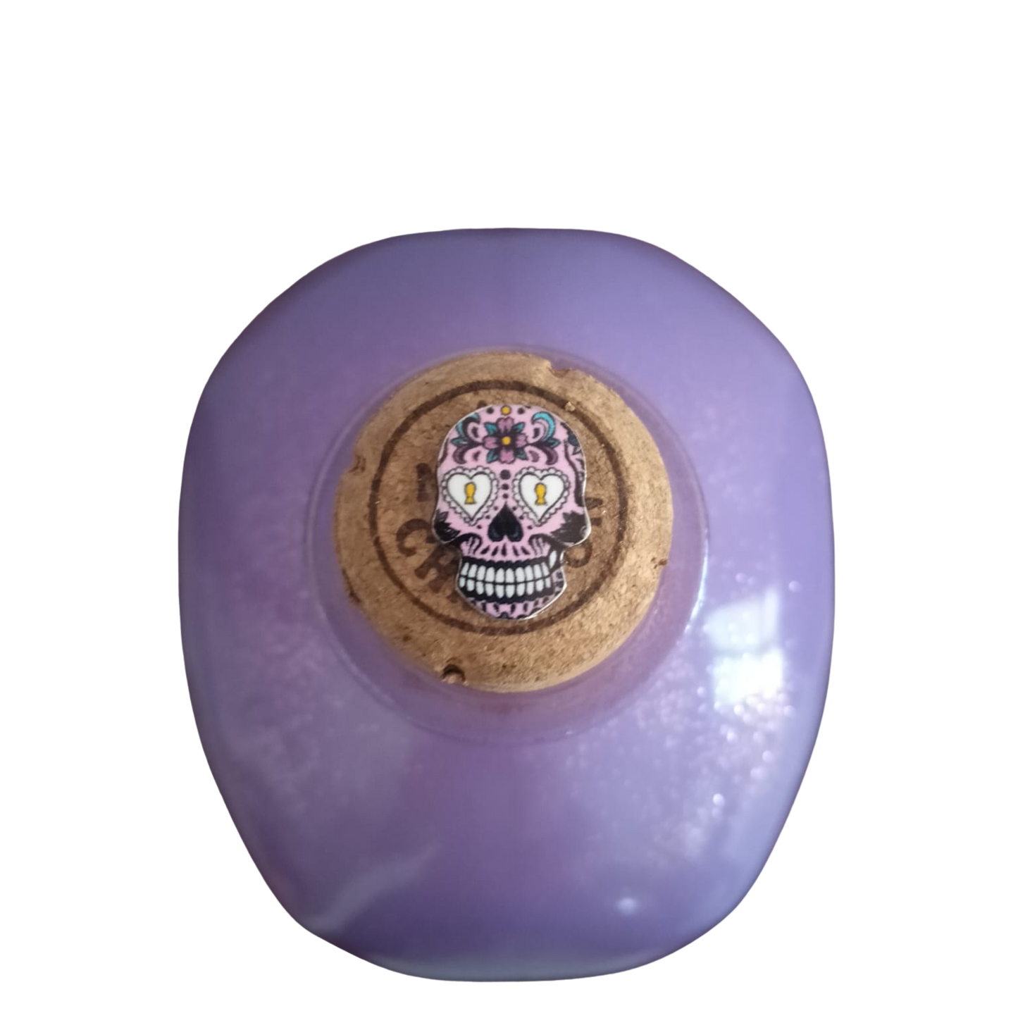 BOB ART VIOLET SKULL #206