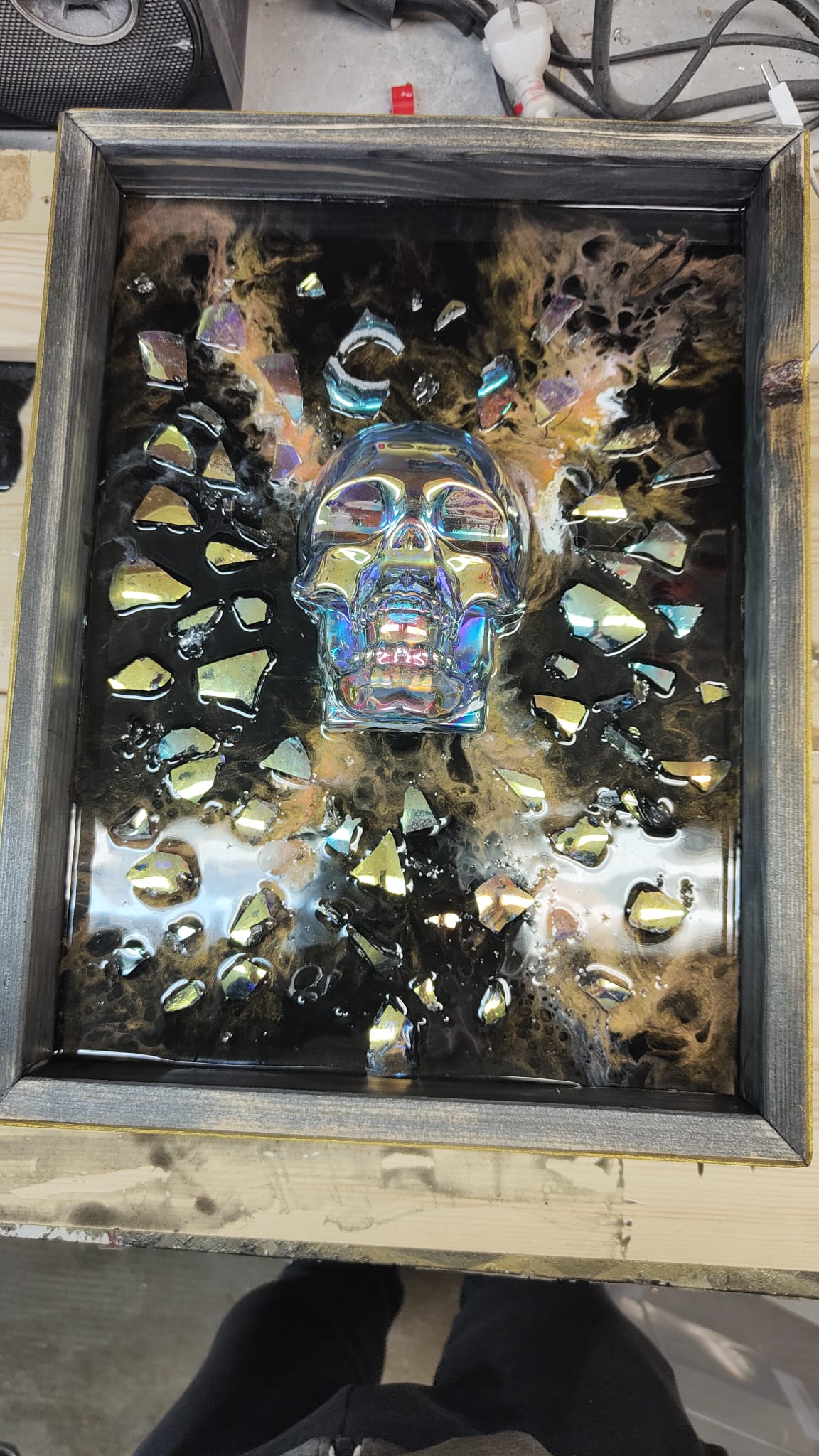 QUADRO CRYSTAL HEAD LUMINOR #121