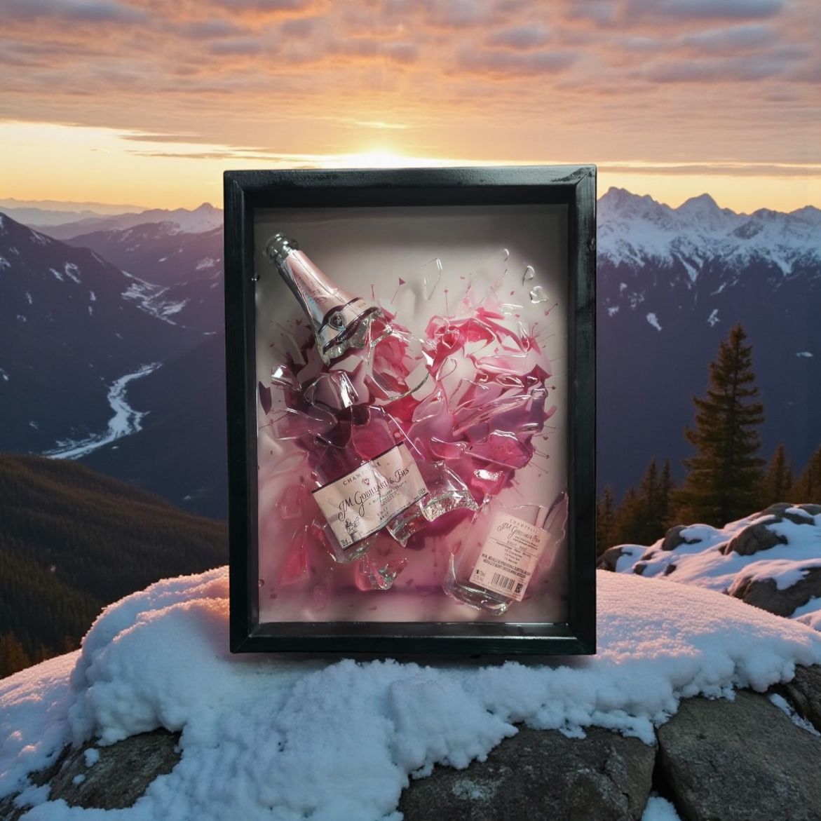 QUADRO GOBILLART ROSÉ #118