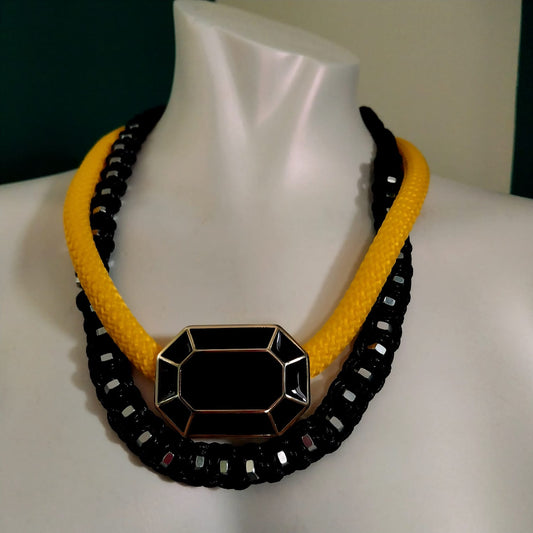 Collana Gemma Nera
