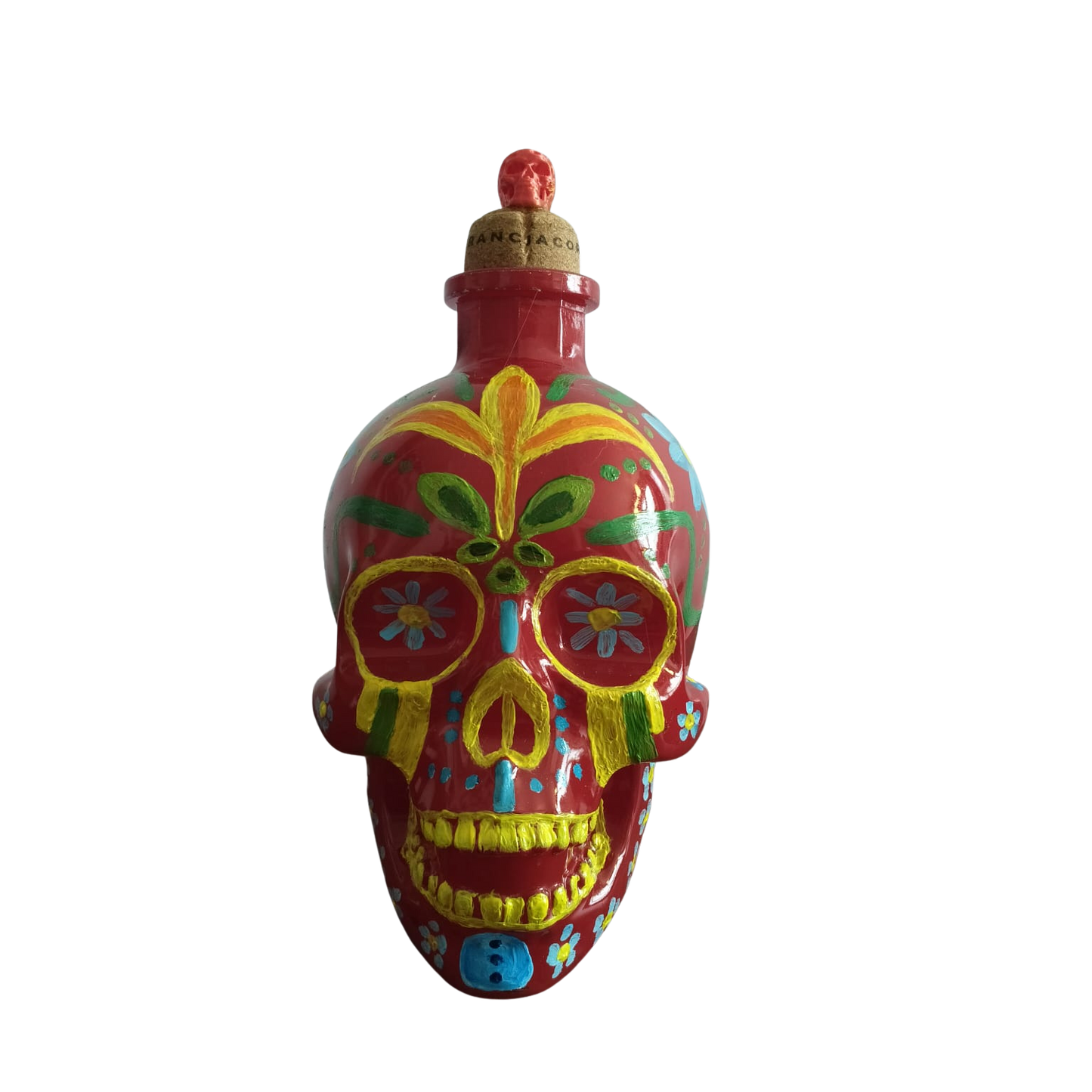 RED CARNIVAL SKULL