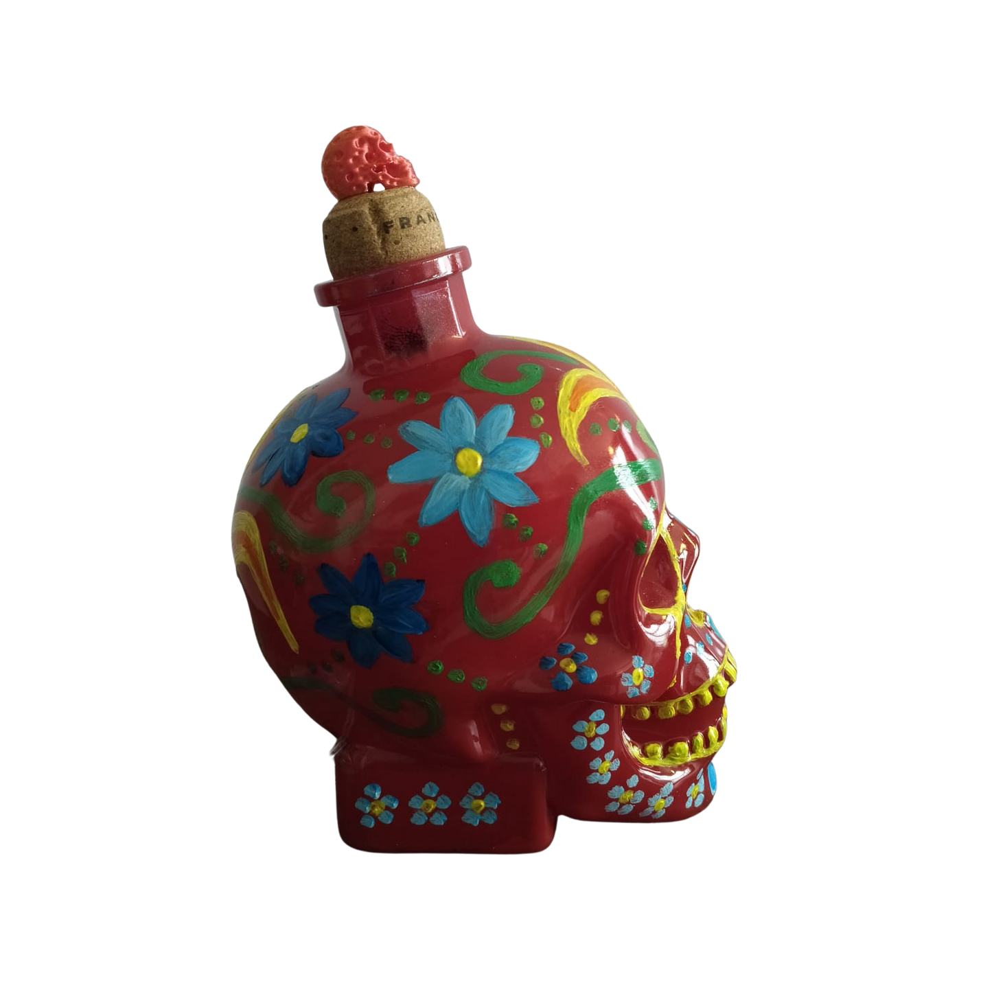 RED CARNIVAL SKULL